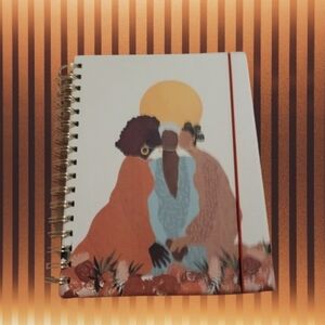 Be Rooted x Mkoby Undated Planner 7 x 9 african americans NWOT